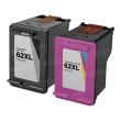 Reman HP 62XL HY Black & Color Ink Set
