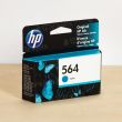 Original HP 564 Cyan Ink Cartridge, CB318WN