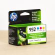Genuine Hewlett Packard N9K27AN (HP 952) Cyan, Magenta, Yellow Ink Pack in Retail Packaging