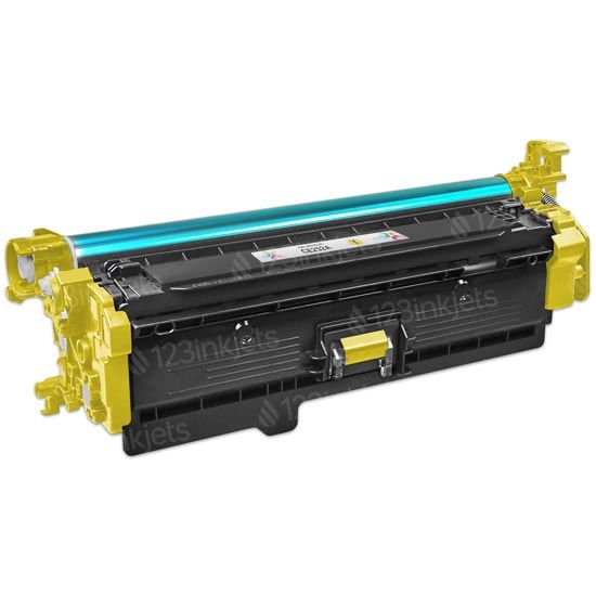 HP CE252A 504A Yellow Toner Cartridge – Genuine OEM