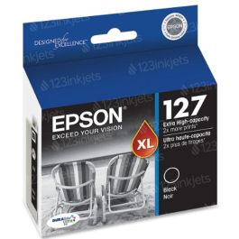Epson T127120 Ink Cartridge, Extra High Capacity Black, OEM