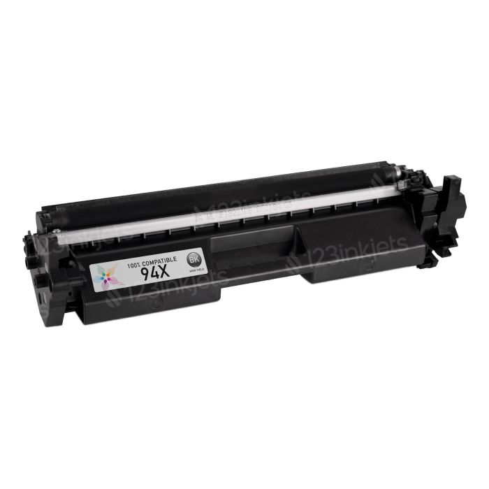 HP 94X Black High-yield Toner Cartridge | Works with HP LaserJet Pro M118  Series; HP LaserJet Pro MFP M148, M149 Series | CF294X, Black 14.09 x 4.25  x