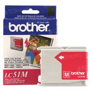 OEM Brother LC51M (LC51) Magenta Ink Cartridge