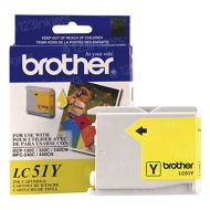 OEM Brother LC51Y (LC51) Yellow Ink Cartridge