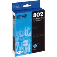 Epson 802 OEM T802220 Cyan Ink Cartridge