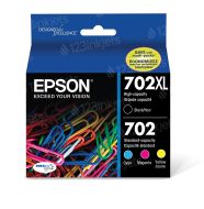Epson OEM T702XL Black/Color Ink Cartridge