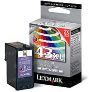 OEM Lexmark #43XL Color Ink