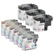 Bulk Set of 9 Ink Cartridges for Brother LC20E