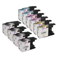 LC79 Set of 10 Extra High Yield Ink cartridges for Brother