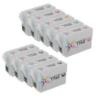 Bulk Set of 9 Ink Cartridges for Epson 760