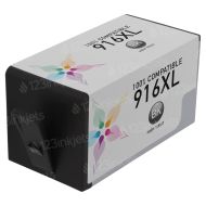 Remanufactured High Yield Black Ink for HP 916XL