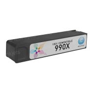 Remanufactured Cyan Ink for HP 990X