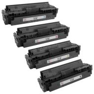 Compatible Replacement HY Toner Cartridges for HP 414X, (Bk, C, M, Y)