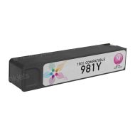 Remanufactured Extra High Yield Magenta Ink for HP 981Y