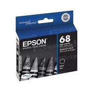 Epson OEM T068120 HC Black Twin Pack Inkjet Cartridge for Stylus C120