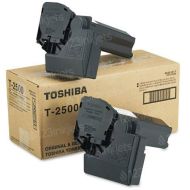 Toshiba T-2500 Black OEM Toner - 2 Pack