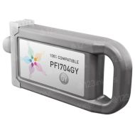 Compatible PFI-704GY Gray Ink for Canon
