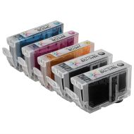 BCI3e Set of 5 Ink Cartridges for Canon