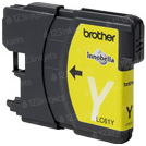 OEM Brother LC65Y (LC65) HY Yellow Ink Cartridge