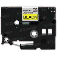Brother TZe631 OEM Black on Yellow Tape