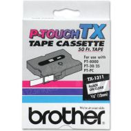 Brother TX1311 OEM Black on Clear Tape