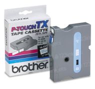 Brother TX2331 OEM Blue on White Tape