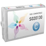 Remanufactured Epson S020130 Cyan Inkjet Cartridge for Stylus Color 3000