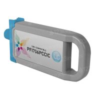 Compatible PFI-706 Photo Cyan Ink for Canon