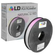 LD Natural to Red 3D Printing Filament (PLA)