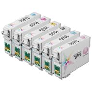 Bulk Set of 6 Ink Cartridges for Epson T079