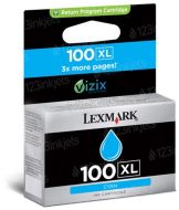 OEM Lexmark #100XL HY Cyan Ink