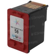 Remanufactured Photo Color Ink for HP 58