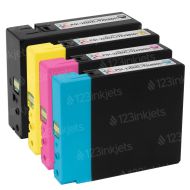 Bulk Set of 4 Ink Cartridges for Canon PGI-2200XL