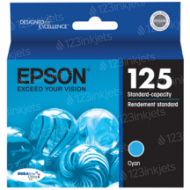 Epson OEM T125220 Cyan Ink Cartridge