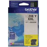 Brother LC20EY Super HY Yellow Genuine Ink