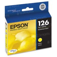 Epson OEM T126420 HC Yellow Ink Cartridge