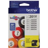 OEM Brother LC201Y  Yellow Ink Cartridge