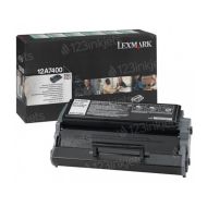 Lexmark 12A7400 Black OEM Toner