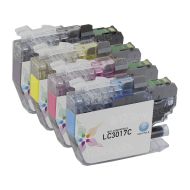 Bulk Set of 4 HY Ink Cartridges for Brother LC3017