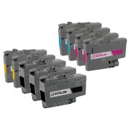 Bulk Set of 9 Ink Cartridges for Brother LC401XL