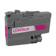Compatible Brother LC401XLM Magenta Ink