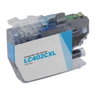 Compatible Brother LC402XLC Cyan Ink