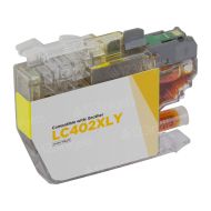 Compatible Brother LC402XLY Yellow Ink