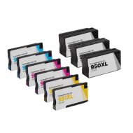 Compatible Brand for HP 950XL/951XL Set of 9 HY Ink Cartridges
