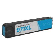 Remanufactured High Yield Cyan Ink for HP 971XL