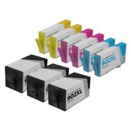 Compatible Brand for HP 902XL Set of 9 HY Ink Cartridges