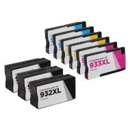 Compatible Brand for HP 932XL/933XL Set of 9 HY Ink Cartridges