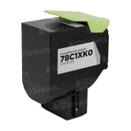 Compatible Lexmark 78C1XK0 Extra HY Black Toner