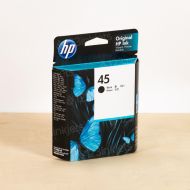 Original HP 45 Black Ink Cartridge, 51645A