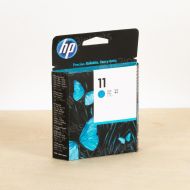Original HP 11 Cyan Ink Cartridge Printhead, C4811A